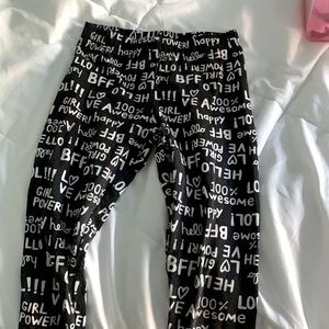 kids black pants